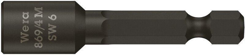 Sockets, magnetic, 6 x 50 mm #1