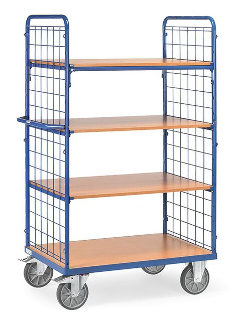 Chariot à plateaux Surface de chargement 1000 x 600 mm 