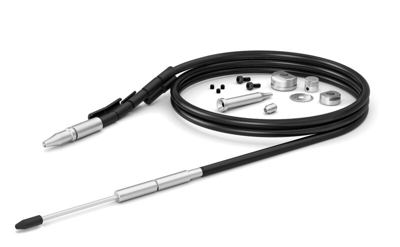 Zestaw prowadnic dla AL250, Ø 0,8 mm, z perforacją