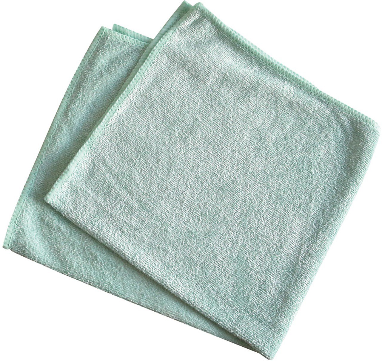 HygoClean chiffon en microfibres, tricoté vert, 40 x 40 cm #zoom-1