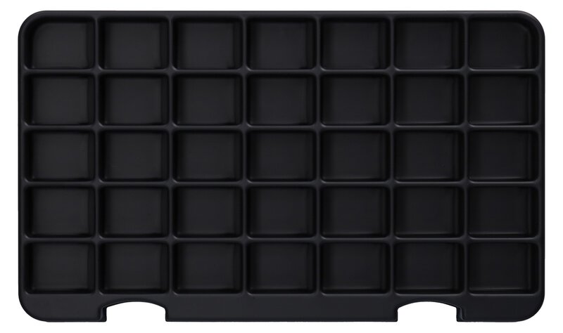 ESD Einlage für Sortimentskasten 166, 35 Fächer à 35 x 23 mm #1