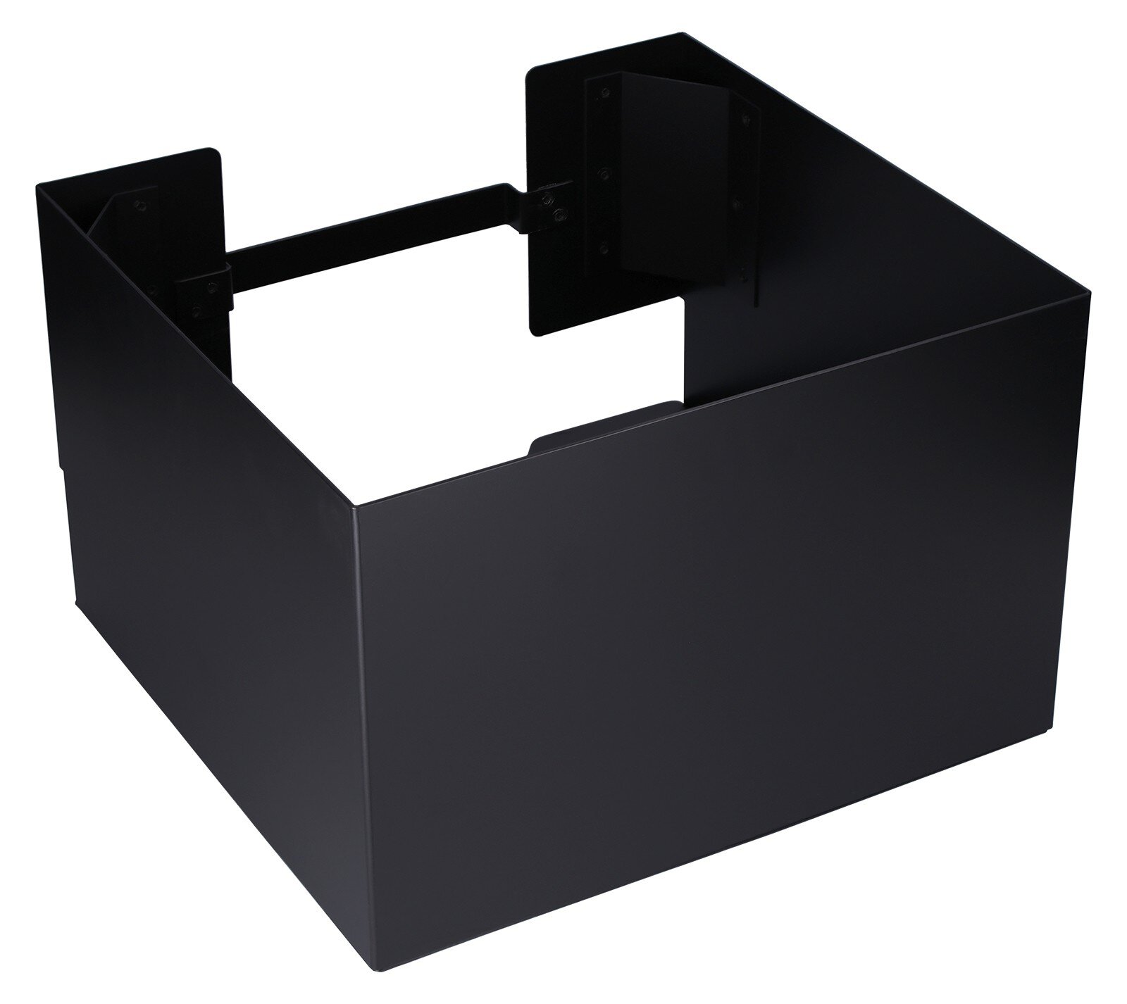 Support de bobines ESD pour stockage à plat de bobines CMS jusqu'à Ø 380mm, noir, 390 x 373 x 250 mm #zoom-2