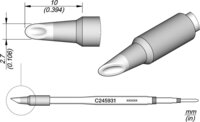 punta di saldatura a forma di cucchiaio, D: 2,7 mm #thumbnail-1