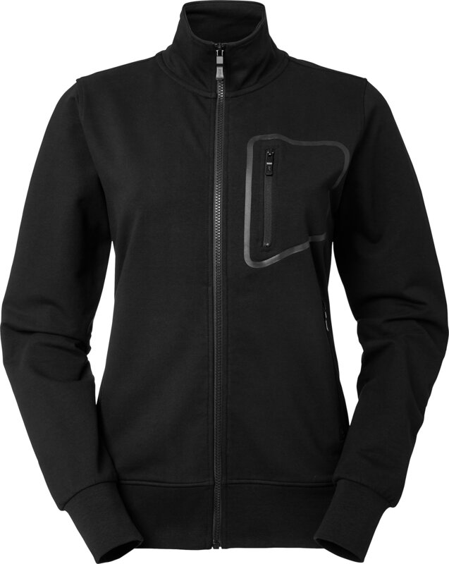 Nicole Full-Zip Sweatshirt, femme, noir, M #1