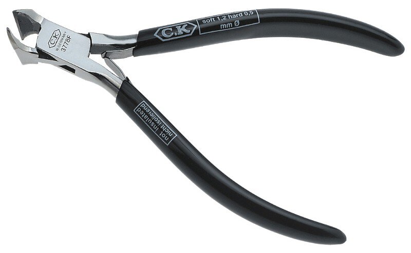 Sensoplus ESD oblique cutter, with small bevel, 120 mm