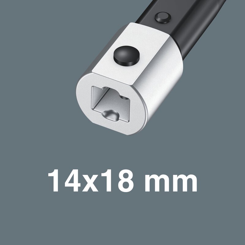 Clé dynamométrique préréglée et réglable pour outils à emmancher, 20 Nm, 14x18, 20-250 Nm #5