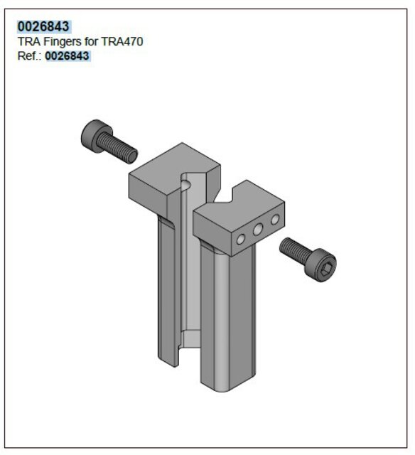 Pince pour TRA470