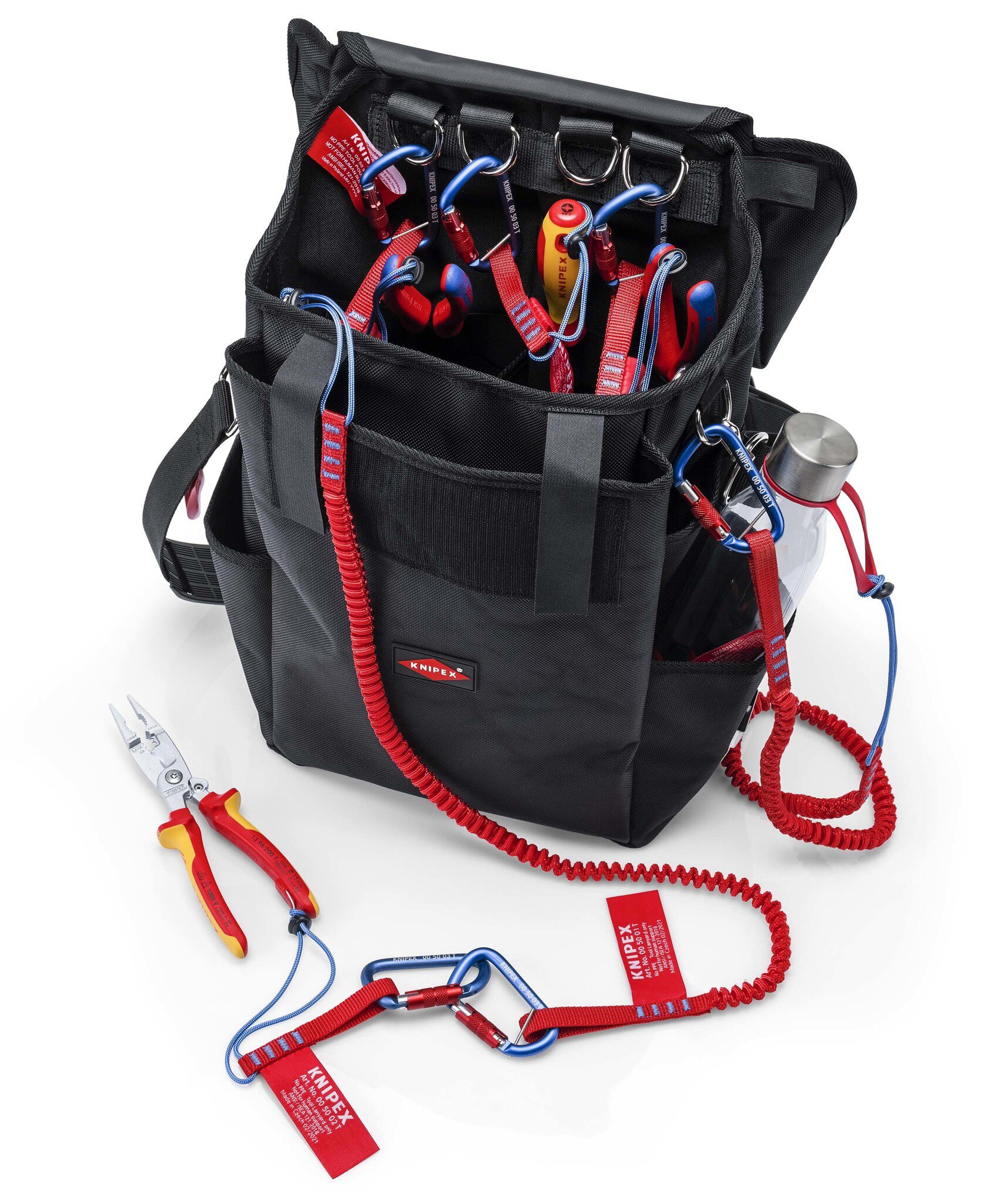 Werkzeugtasche für Höhenarbeiten, leer, groß, 150 mm #zoom-4