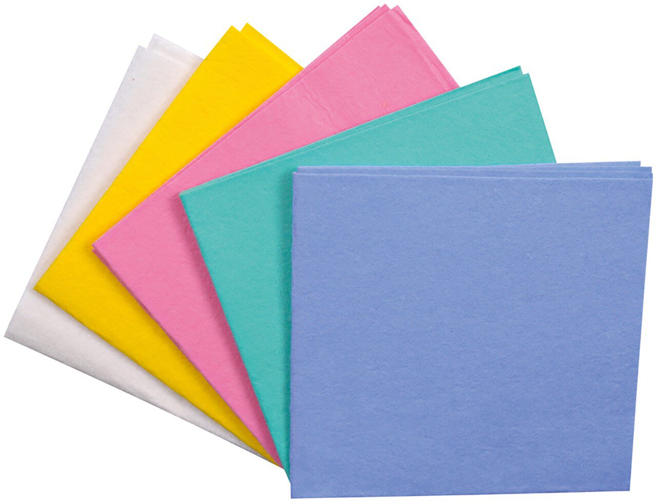 HygoClean multifunctionele doek TETRA PREMIUM, geassorteerde kleuren, 38x40cm, 145 gr./m², PU: 50 stuks. #zoom-1