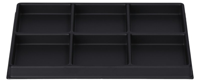 ESD Einlage für Sortimentskasten 210, 6 Fächer à 64 x 66 mm #3