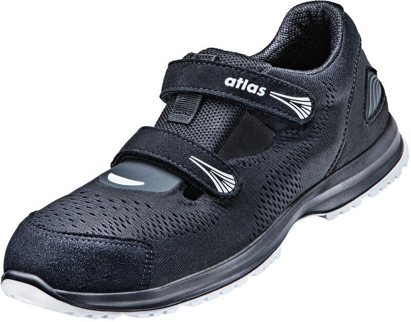 ESD sandal GX 145, S1P, W10, black/white, size 35 #1