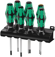 Screwdriver set Kraftform Plus Lasertip + rack, 7-piece #thumbnail-1