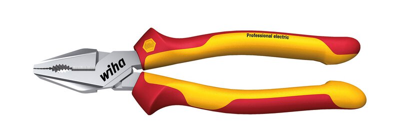 High-leverage combination pliers Professional electric, DynamicJoint®, OptiGrip, extra long cutting edge (26717) 225 mm