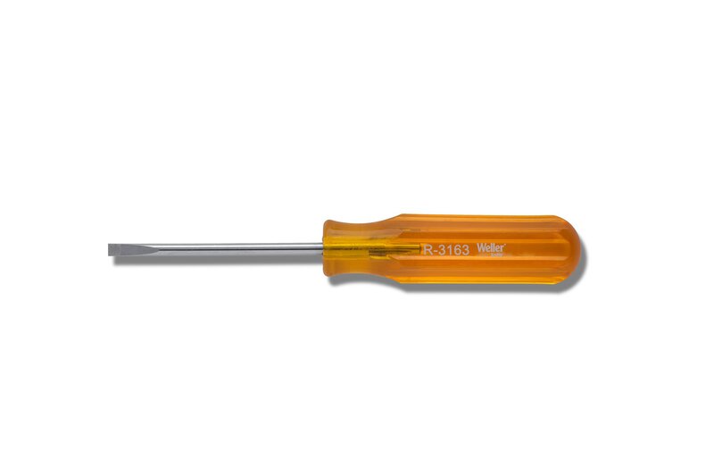 Weller Xcelite 3/16" x 3" Schlitzschraubendreher mit runder Klinge