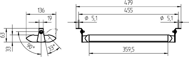 System luminaire TANEO TNU 1400/940/D - 23 W / 1500 lm #2