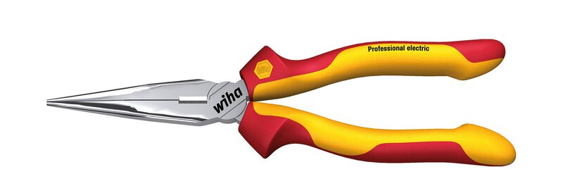 Needle nose pliers Professional electric, cutting edge straight shape (26727) 200 mm #1