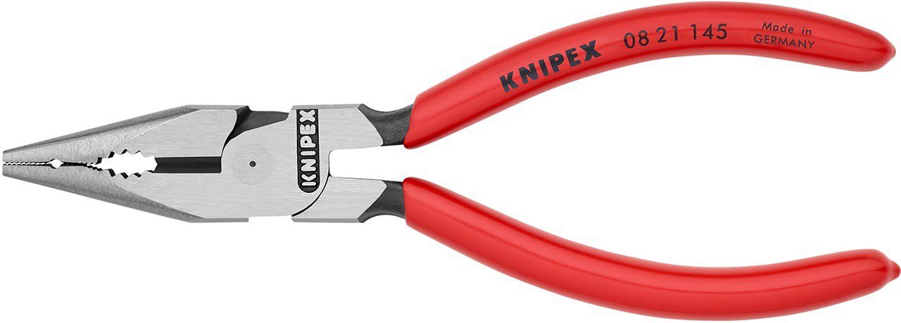 Pinze combinate a punta, atramentate nere, rivestite in plastica, 145 mm #zoom-3