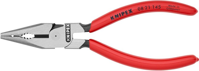 Pinze combinate a punta, atramentate nere, rivestite in plastica, 145 mm #3