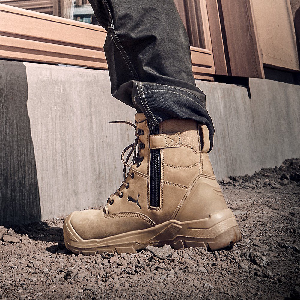 Sicherheitsschuhe S3, PUMA SAFETY, CONQUEST HIGH, grau #zoom-5