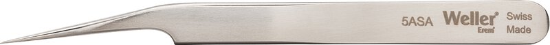 Weller Erem 5ASA Precision Tweezers Lightly Curved 15° Relieved For Applications In Biology, Medicine, Laboratory Technology And Microelectronics #3