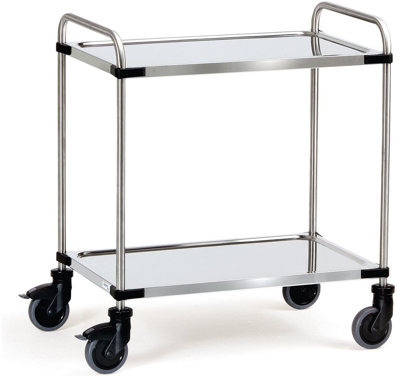 Chariot en acier inoxydable Surface de chargement 1000 x 600 mm  #zoom-1