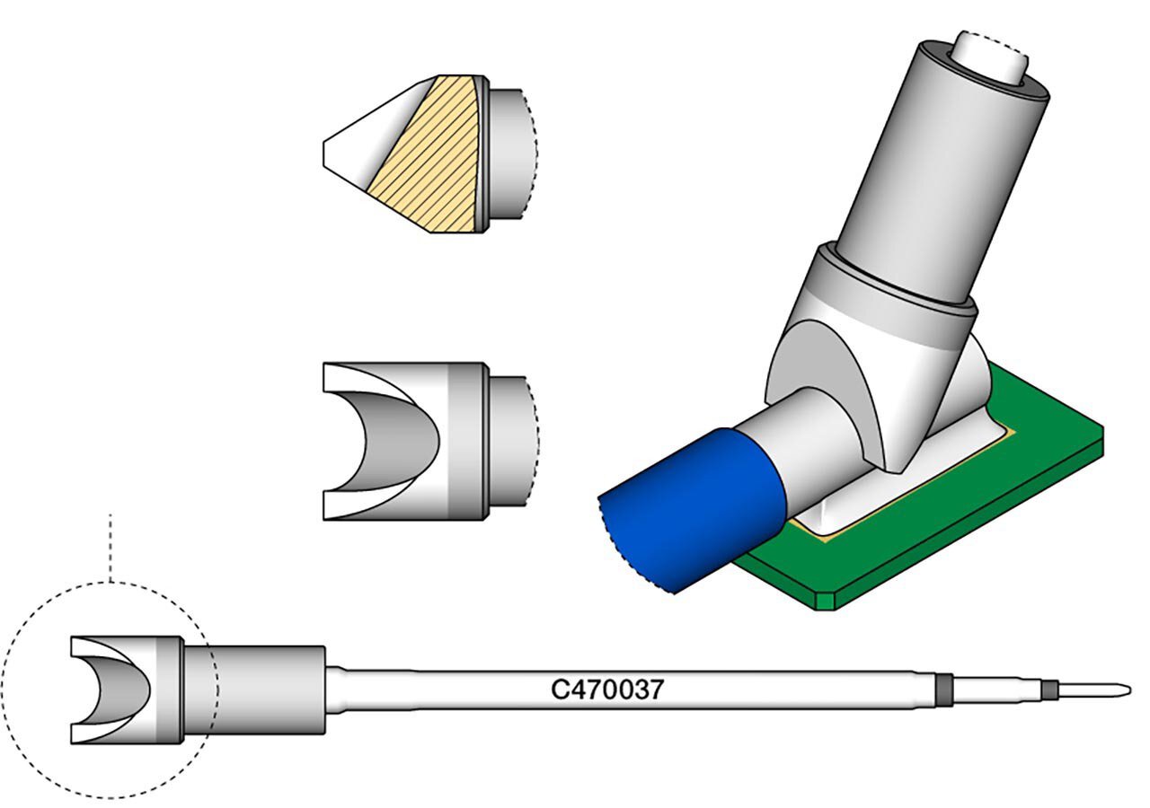 Lötspitze für Kabel und Steckverbinder, D 8 mm, C470037 #zoom-1