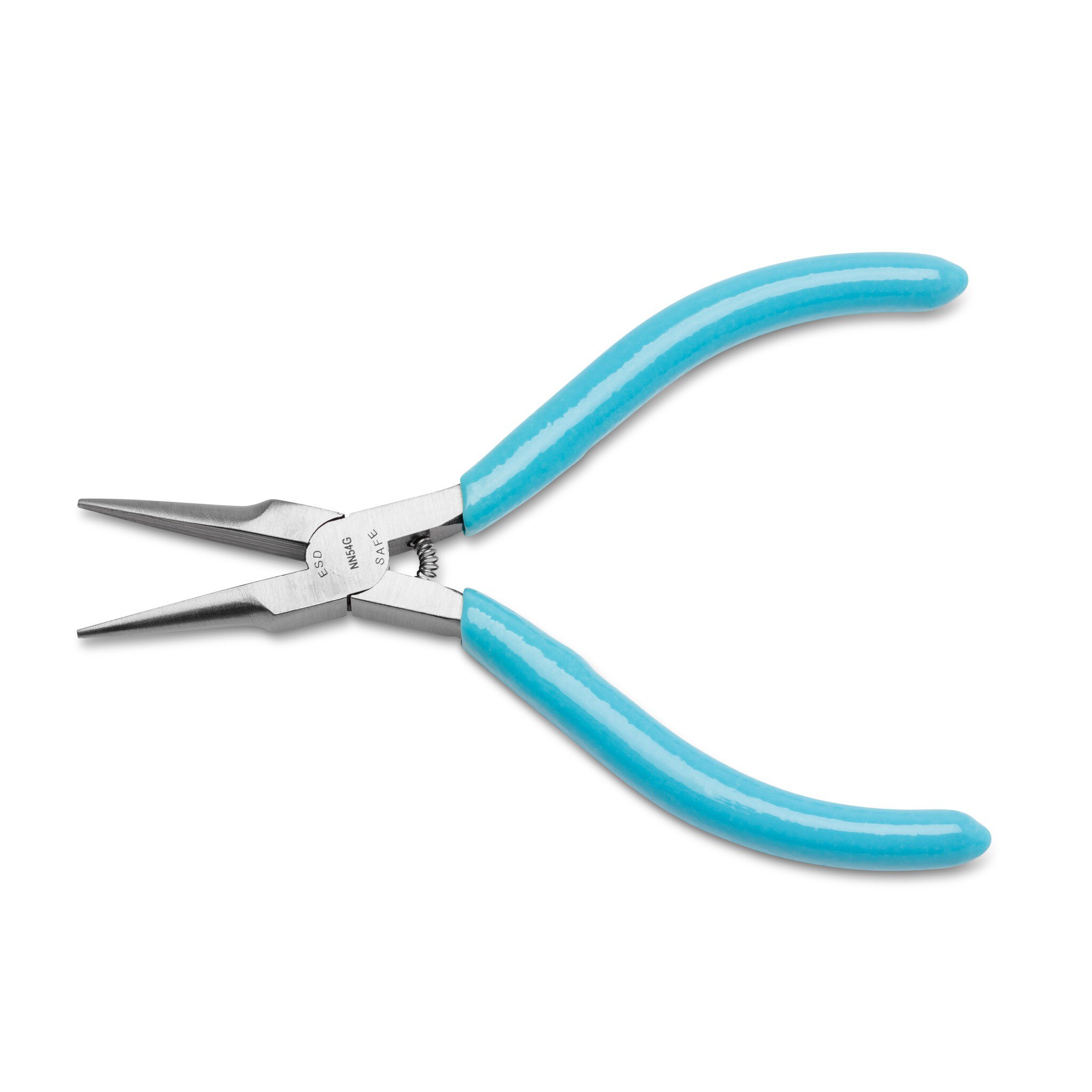 Weller Xcelite 5" ESD-safe smooth needle nose pliers with smooth jaws and slim line #zoom-1