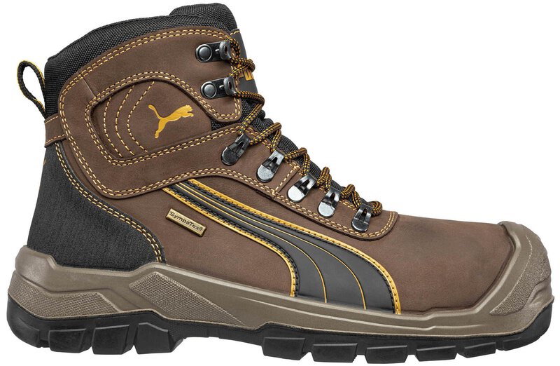 Safety shoes S3, PUMA SAFETY, SIERRA NEVADA MID, brown #1