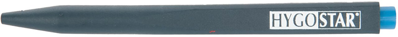 Stylo à bille Hygostar "Detect", détectable, sans clip, couleur de la police : bleu, couleur du corps : graphite #zoom-1