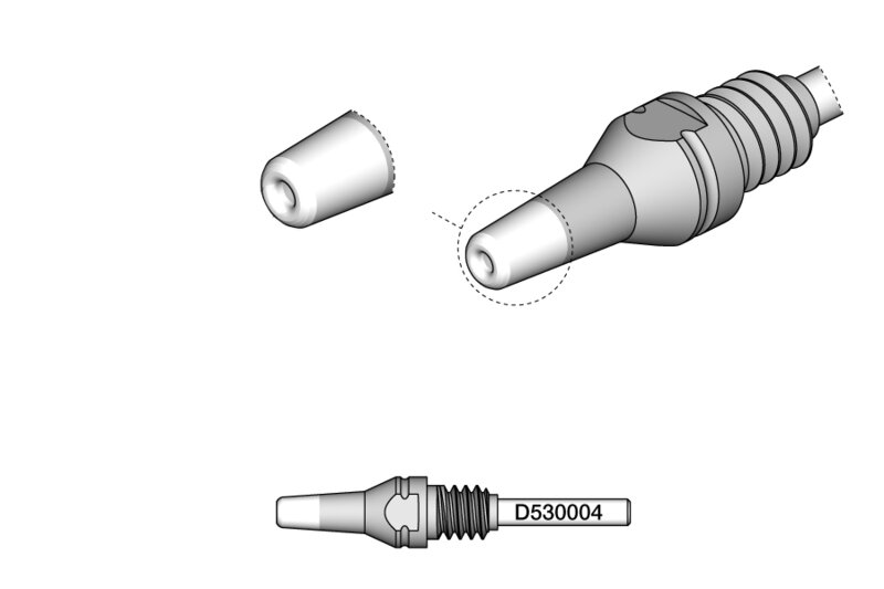 Punta di dissaldatura per pin, Ø 1,3 mm, S1, D530004 #2