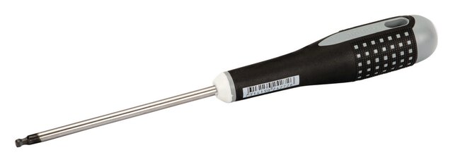 ERGO™ Screwdriver for hexagon socket screws with rubber handle, 5/32 x 100 mm