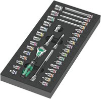 Schaumstoffeinlage 8000 A Zyklop Knarre 1/4" Set 1, 37-teilig #thumbnail-1