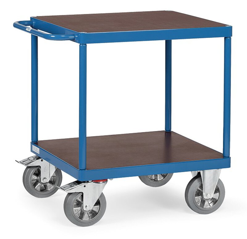Chariot à plateaux Surface de chargement 700 x 700 mm 