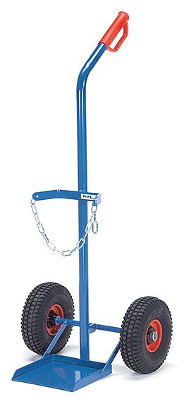 Steel cylinder truck, 100 kg, 1 steel cylinder Ø 204-229 mm #zoom-1