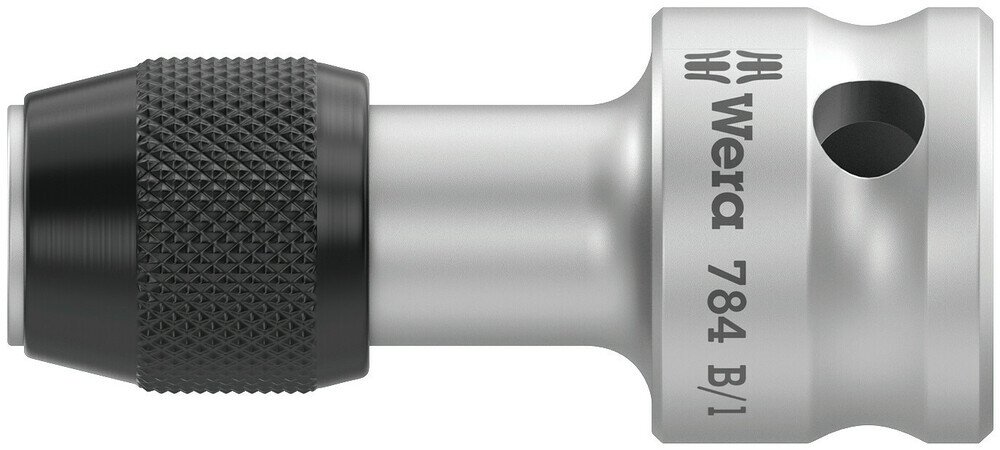 3/8" connecting parts with Wera quick-change chuck, 784 B/1 x 1/4" x 43 mm #zoom-1