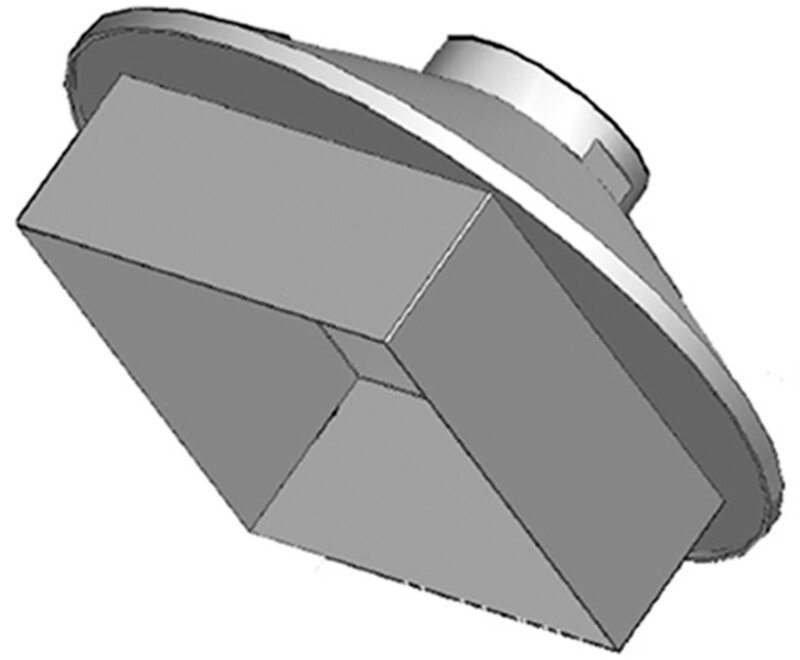 Düse, quadratisch 21 x 32 mm für HCT-1000 System