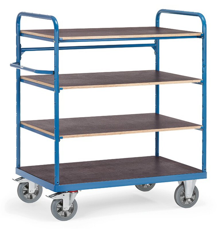 Chariot à plateaux Surface de chargement 1000 x 700 mm 