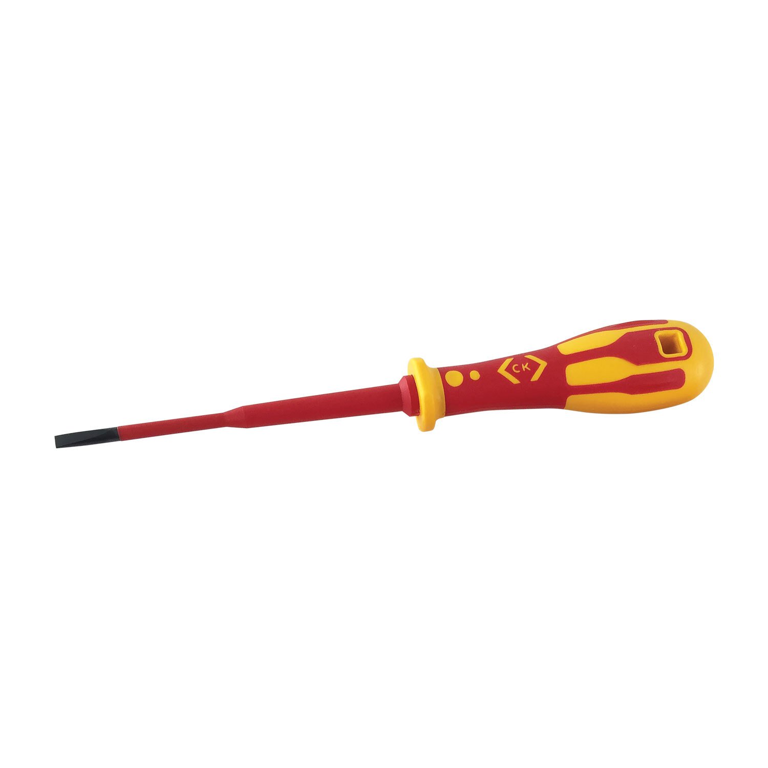Dextro VDE Slim Schraubendreher, Schlitz, Klinge: 4,0 x 100 mm, 195 mm #zoom-1