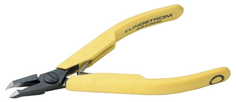 Diagonal end cutter, 80 series, 45°, long jaws, fine bevel, 0.2-1 mm