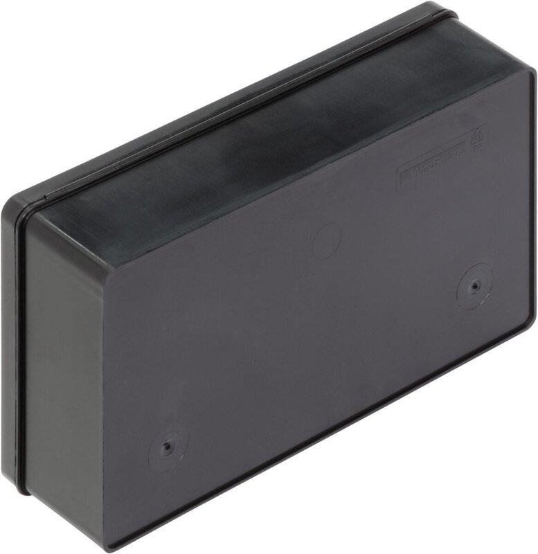 ESD hinged box FTB MC, black, 225 x 125 x 60 mm #2