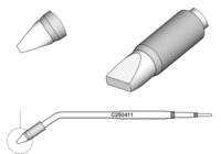 Soldeerstift beitelvormig, recht, 4,8 x 1,5 mm, C250411 #thumbnail-2