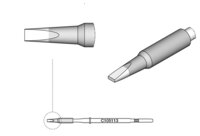 Panne à souder en forme de burin, droite 1 x 0,3 mm #thumbnail-2