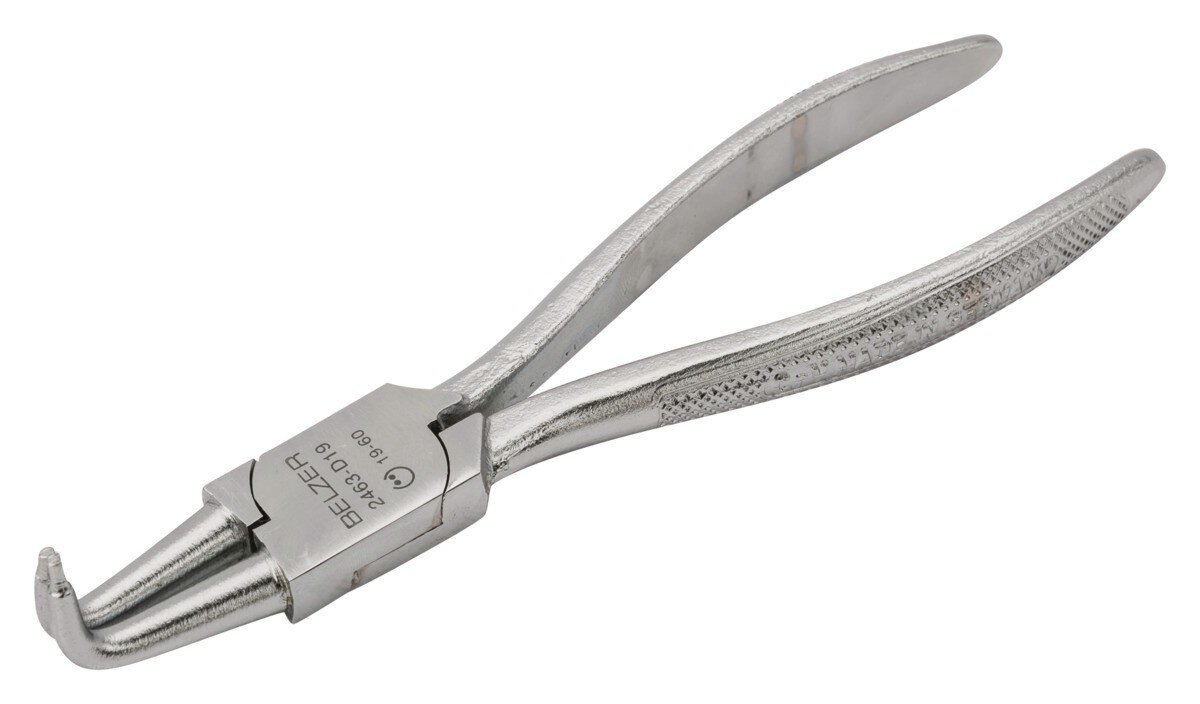 Zange für Innensicherungsringe mit um 90° gewinkelten Backen, verchromt, 19 bis 60 mm #zoom-1