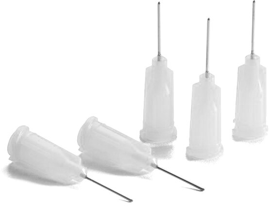 Dosiernadel 0,25", angefast, Gauge 27, klar, angeschrägt #zoom-1