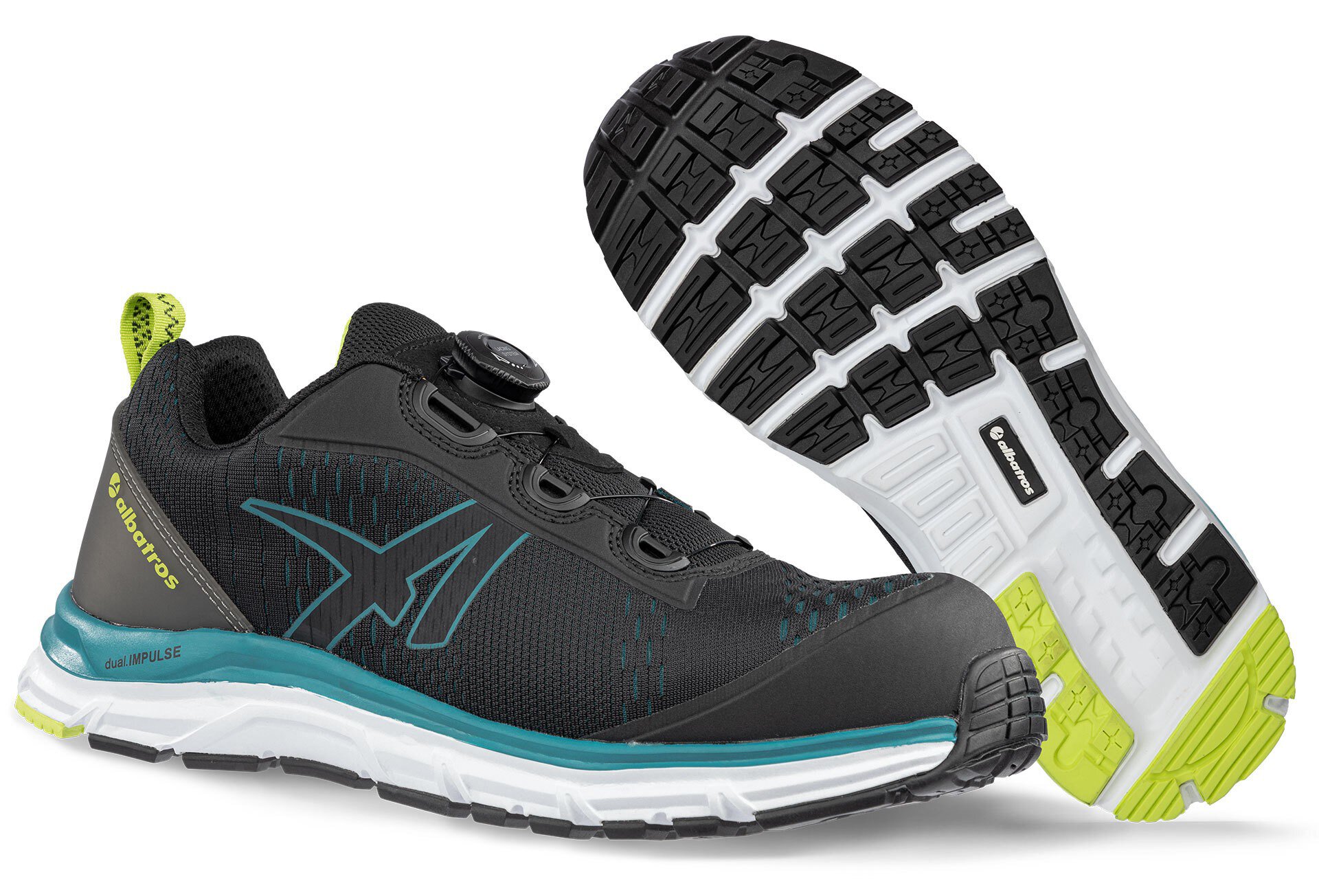 Chaussures de sécurité ESD S1P, AER55 IMPULSE BLACK QL LOW, noir #zoom-6