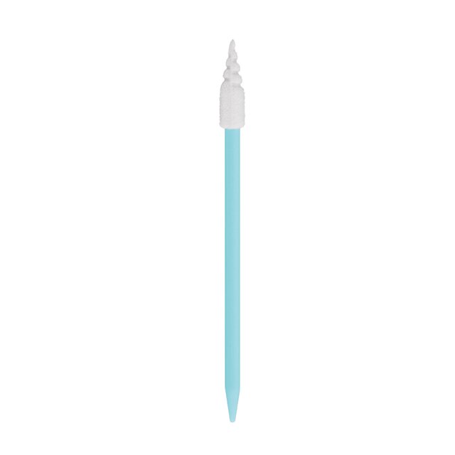 Cleanroom swab, 65 mm, foam, spiral tip, cleanroom class ISO 5, 500 pieces