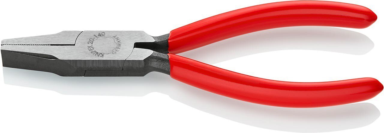 Flat nose pliers, black atramentized, 140 mm #zoom-1