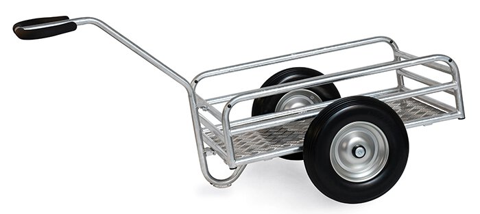 Outdoor hand truck - PU wheels loading area 845 x 545 mm.  #zoom-1