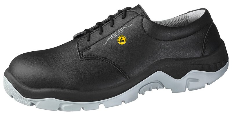 ESD-Sicherheitsschuhe anatom, Halbschuh schwarz, Größe 38