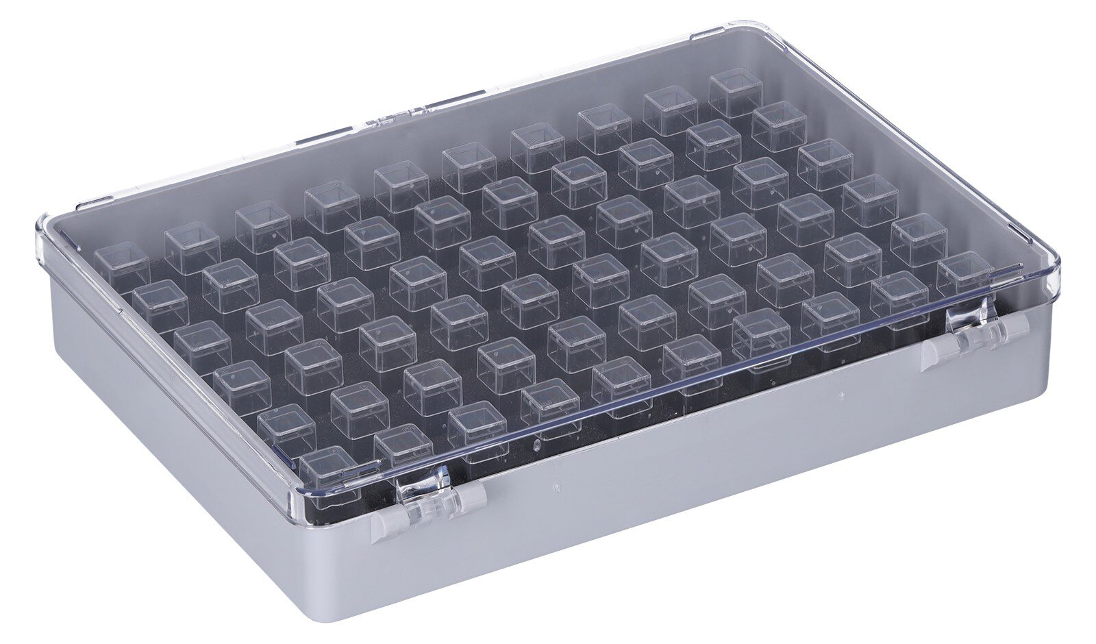 ESD SMD Sortimentskasten mit 60 Dosen und Schaumstoffraster #zoom-2